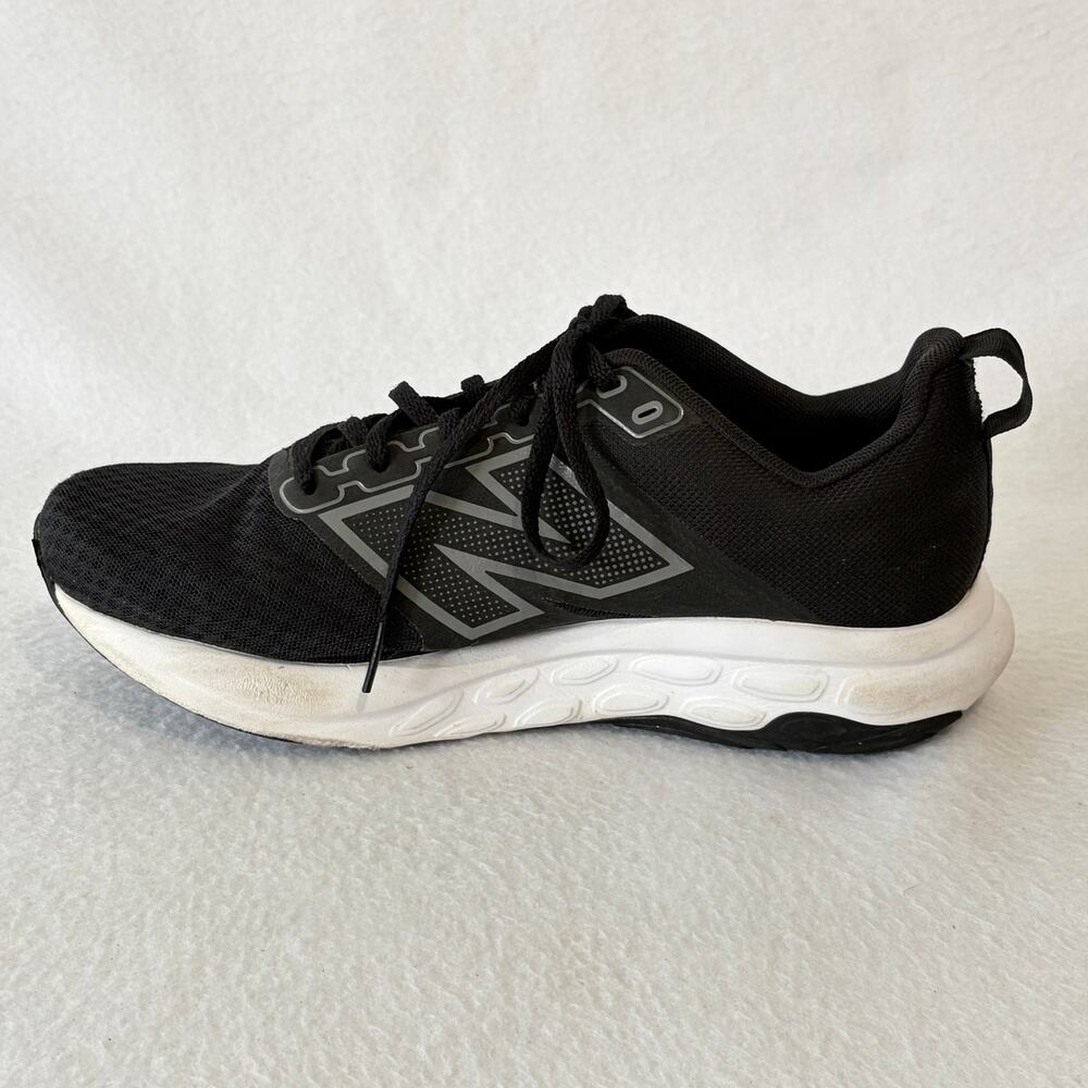 New Balance Sneakers Womens 9.5 EEEE Wide Black Memory Sole Low Top Gym Shoes - Picture 6 of 10